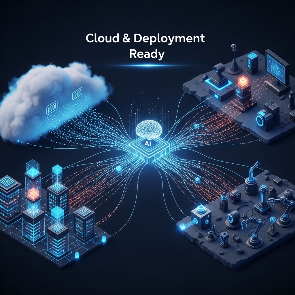 Cloud Deployment Icon