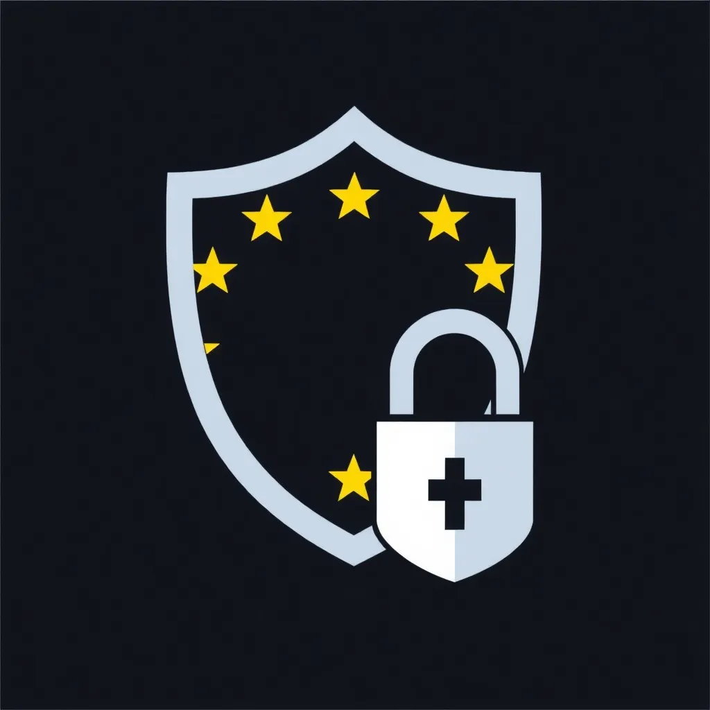 Secure & GDPR/Health Regulation Compliant Icon