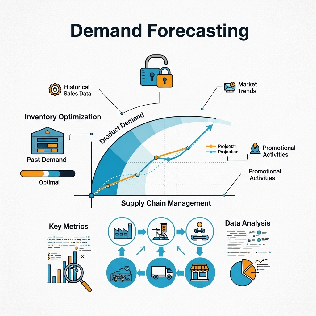 Demand Forecasting Icon