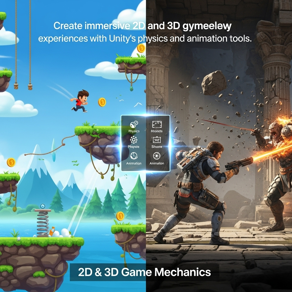 2D & 3D Game Mechanics